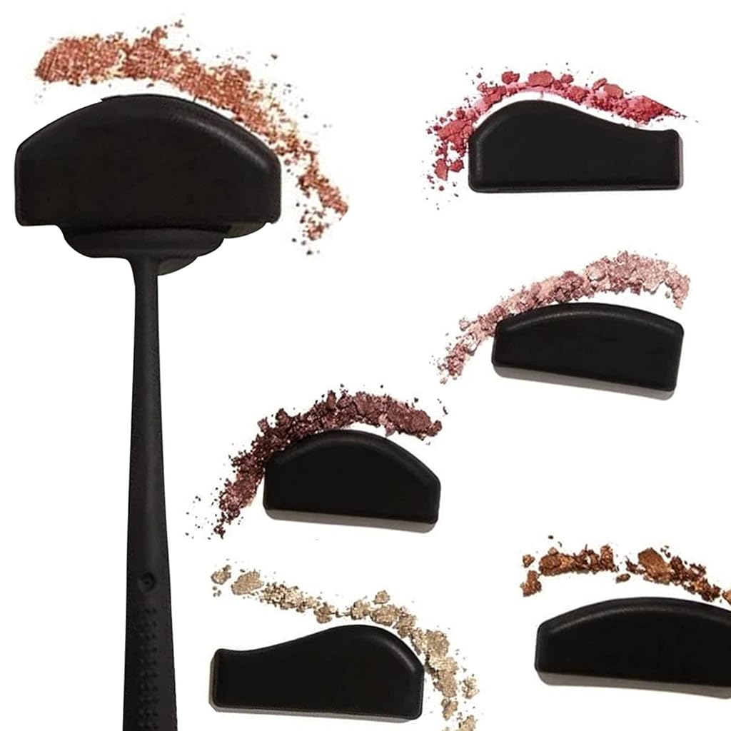MAYCREATE 6 in 1 Eyeshadow Crease Line Kit, Silicone Eyeshadow Palette Tamp, Eyeshadow & Eyeliner Applicator, Lazy Eyeshadows Fixer, Quick Eye Makeup Tool for Beginners MAYCREATE 6 in 1 Eyeshadow Crease Line Kit, Silicone Eyeshadow Palette Tamp, Eyeshadow & Eyeliner Applicator, Lazy Eyeshadows Fixer, Quick Eye Makeup Tool for Beginners